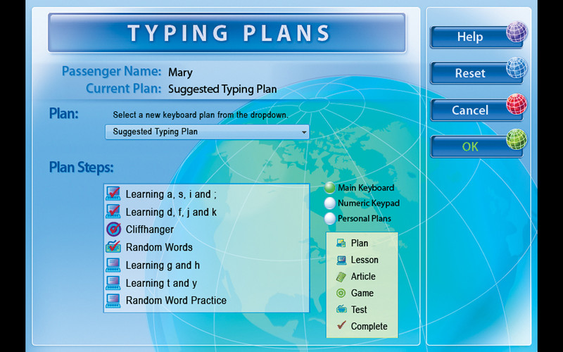 Typing Instructor Platinum : Typing Instructor Platinum screenshot