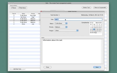 DoItNow -Simple task management screenshot
