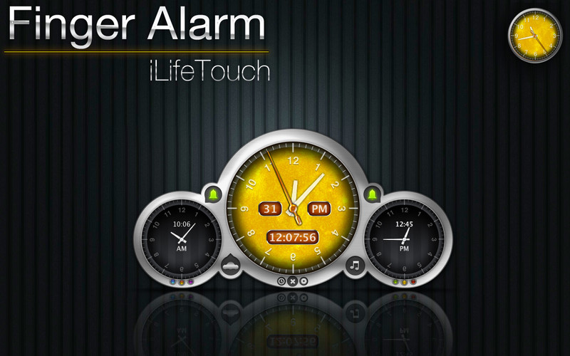 FingerAlarm 1.6 : Finger Alarm screenshot