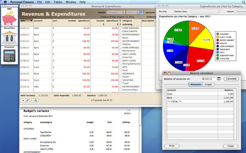 Personal Finance 3.1 : Personal Finance screenshot