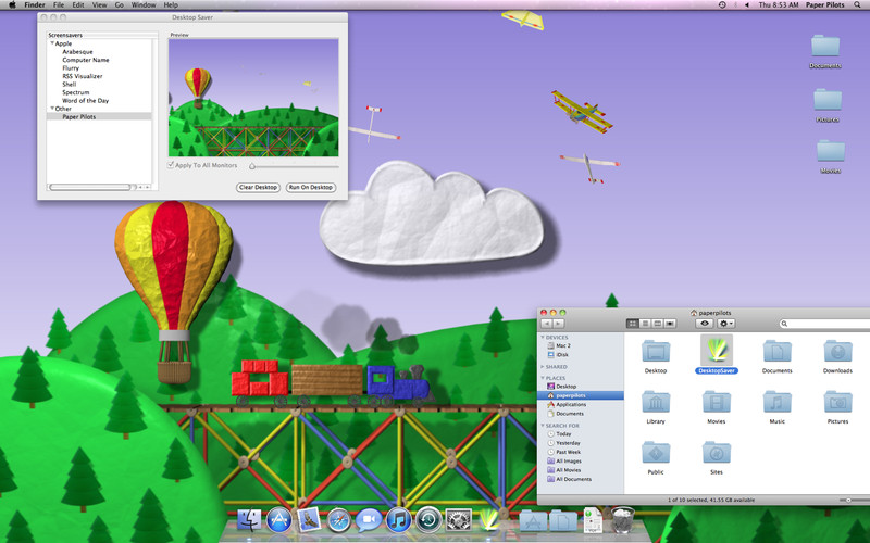 Desktop Saver 1.7 : Desktop Saver screenshot
