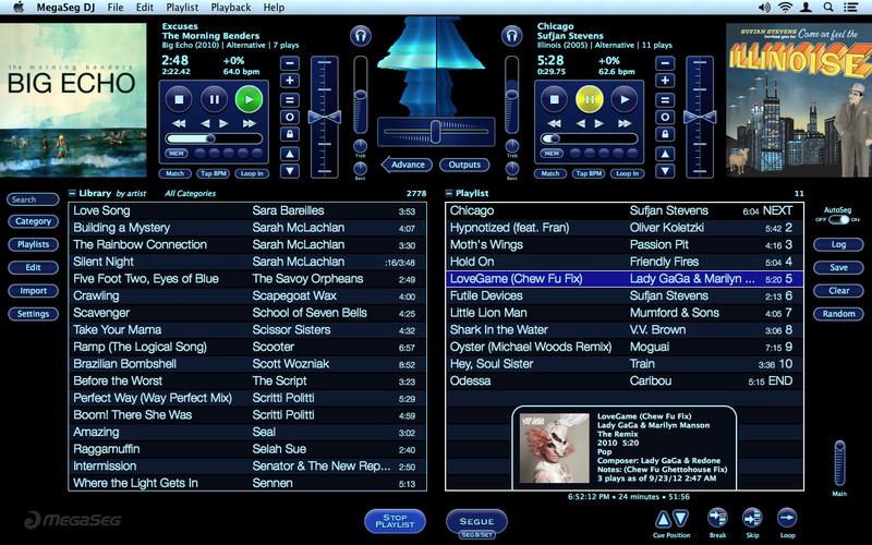 MegaSeg DJ 5.9 : MegaSeg DJ screenshot