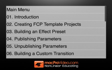 Course For Motion 5 108 - Creating Content For Final Cut Pro X screenshot