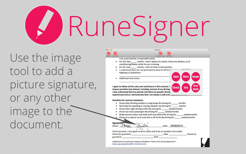 RuneSigner - PDF Signer 2.0 : RuneSigner - PDF Signer screenshot