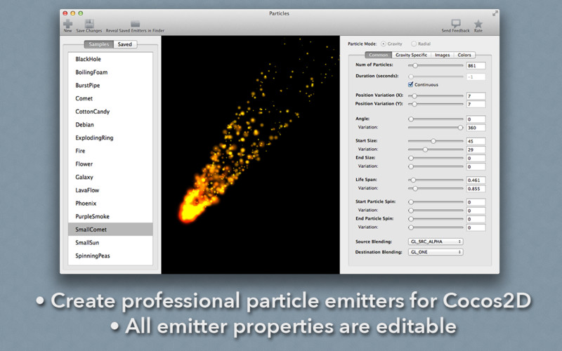 pArticles 2.1 : Particles screenshot