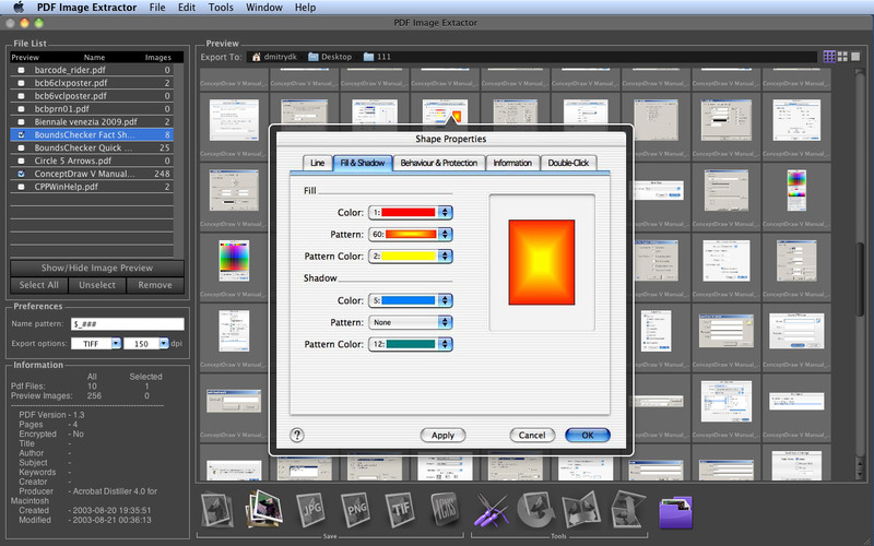 PDF Image Extractor Pro 2.1 : PDF Image Extractor Pro screenshot
