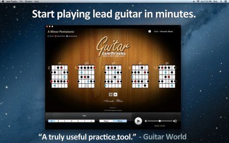 Guitar Jam Tracks - Scale Trainer & Practice Buddy screenshot