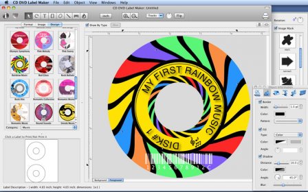CD DVD Label Maker screenshot