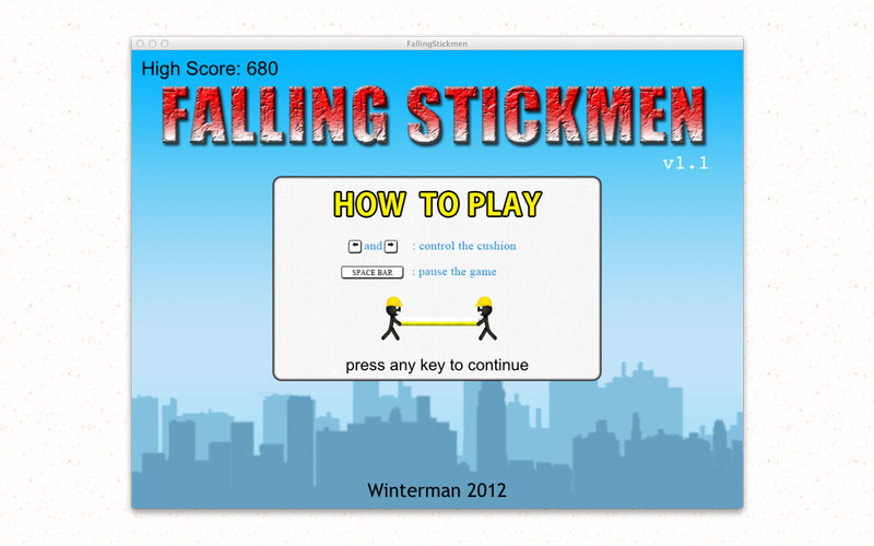 Falling Stickmen ! 1.1 : Falling Stickmen ! screenshot