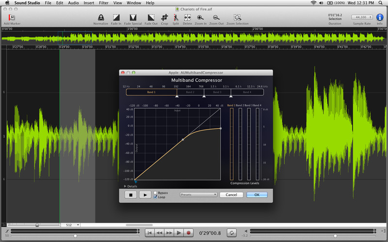 Sound Studio 4.6 : Sound Studio screenshot