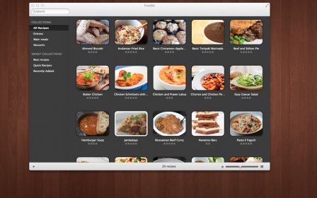 Foodie Recipe Manager screenshot