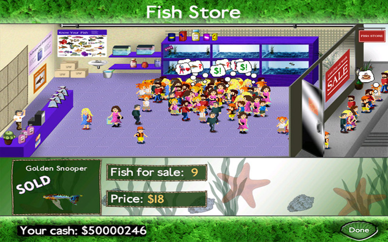 Fish Tycoon 1.6 : Fish Tycoon screenshot