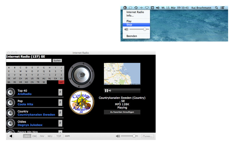 New Internet Radio 1.3 : Internet Radio screenshot