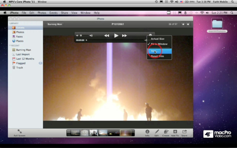 Course For iPhoto '11 101 - Core iPhoto '11 screenshot
