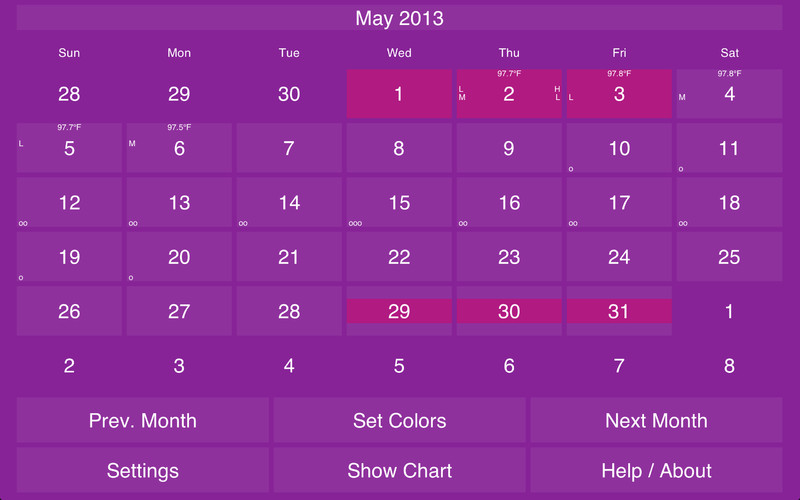 Menstruation and Ovulation Calendar - Menstrual Period Calculator and Tracker 3.7 : Menstruation and Ovulation Calendar - Menstrual Period Calculator and Tracker screenshot