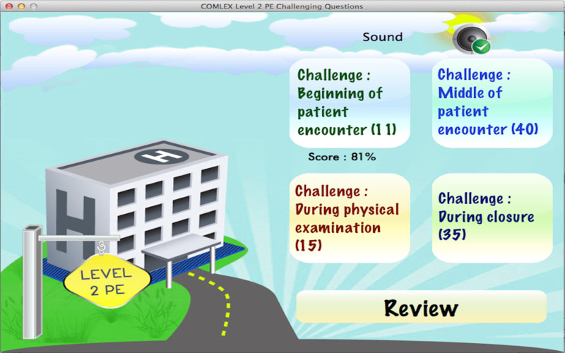 COMLEX Level 2 PE Challenging Questions 1.1 : COMLEX Level 2 PE Challenging Questions screenshot