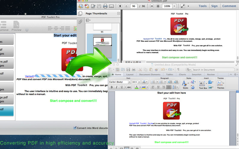 PDF Composer 2.3 : PDF Toolkit Pro screenshot