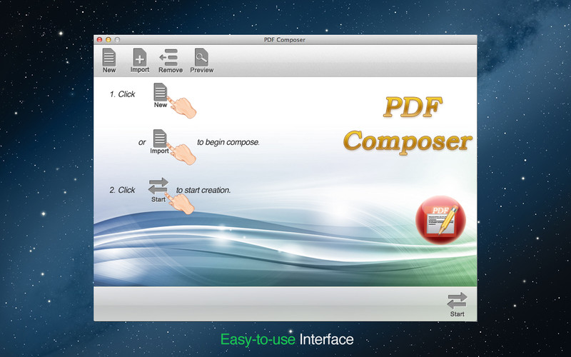 PDF Composer 2.3 : PDF Composer screenshot