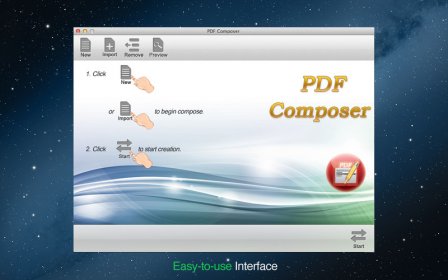 PDF Composer screenshot