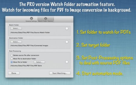 PDF to JPG Pro : The Batch PDF to Image Converter with Automation screenshot