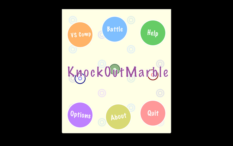 KnockOutMarble 1.1 : KnockOutMarble screenshot