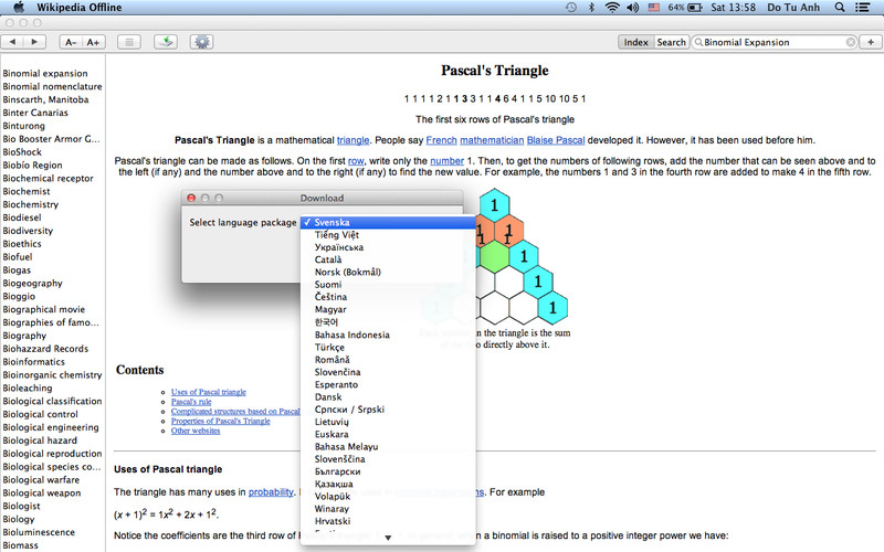 Wiki Offline - 80+ Languages of Wikipedia 2.1 : Wiki Offline - 80+ Languages of Wikipedia screenshot