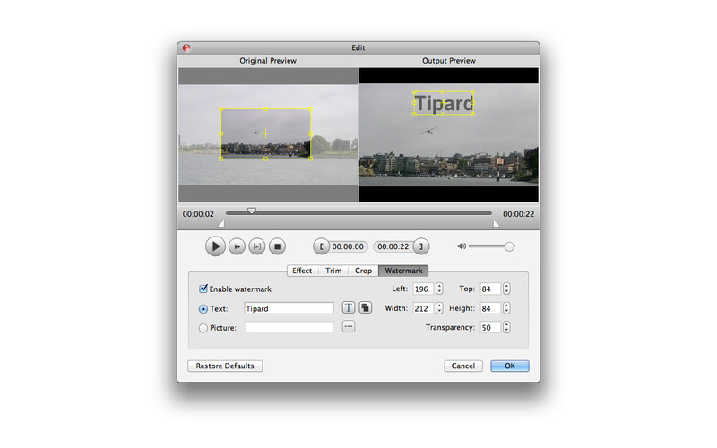 Tipard Video Converter 3.6 : Tipard Video Converter screenshot