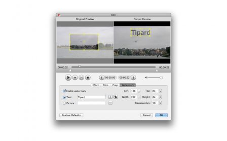 Tipard Video Converter screenshot