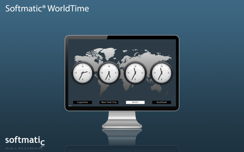 WorldTime 1.1 : Softmatic WorldTime screenshot