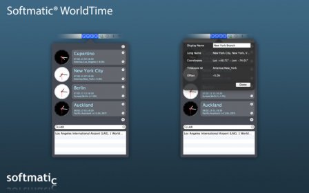 Softmatic WorldTime screenshot