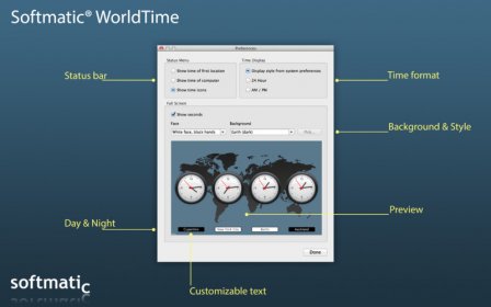 Softmatic WorldTime screenshot