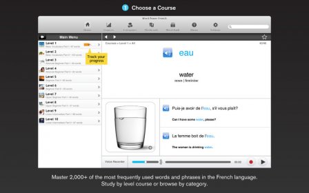 WordPower Learn French Vocabulary by InnovativeLanguage.com screenshot