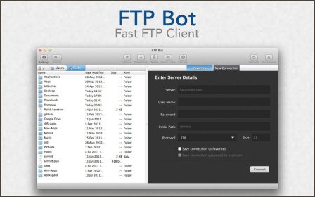 FTP Bot - Fast FTP Client screenshot