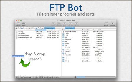 FTP Bot - Fast FTP Client screenshot