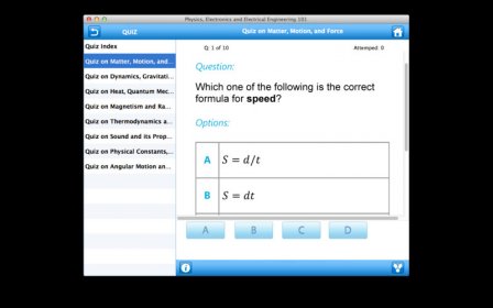 Physics screenshot