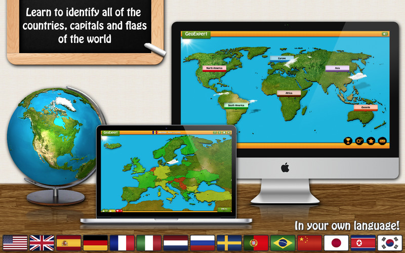 GeoExpert - World Geography 2.1 : GeoExpert Lite - World Geography screenshot