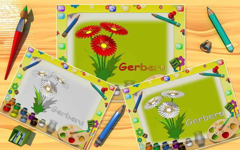 Flowers Coloring Book 1.2 : Flowers Coloring Book screenshot