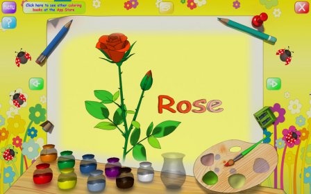 Flowers Coloring Book screenshot