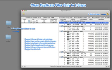 Duplicate Cleaner screenshot