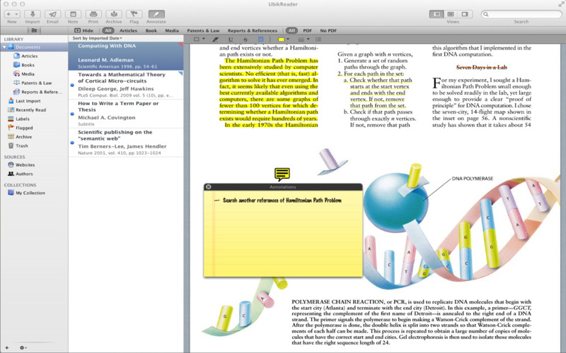 UbikReader - PDF Reader - Documents Organizer 1.1 : UbikReader - PDF Reader - Documents Organizer screenshot