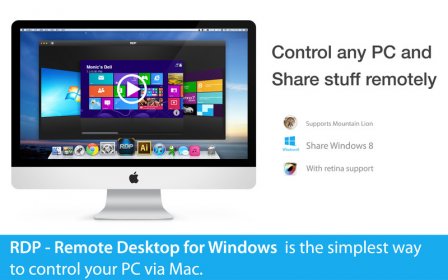 RDP - Remote Desktop for Windows screenshot