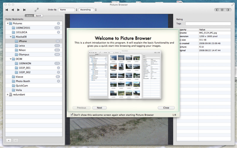 Picture Browser 1.2 : Picture Browser screenshot