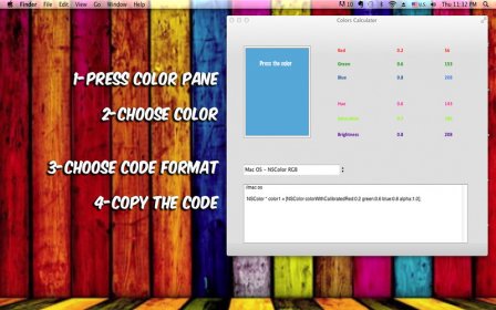 Color Calculator screenshot
