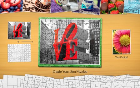 Jigsaw Puzzle Maker - Create and Play your own jigsaw puzzles screenshot