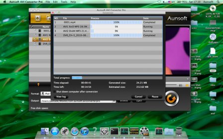 Aunsoft AVI Converter Pro screenshot