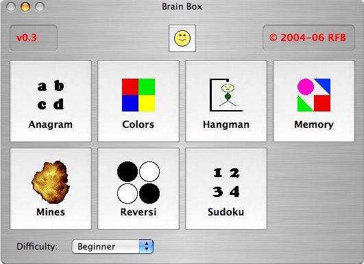 Brain Box 0.3 : Main window