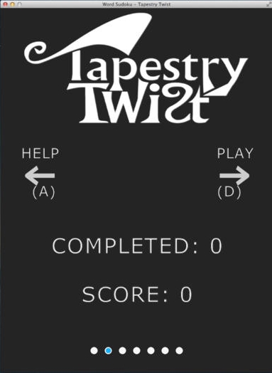 Word Sudoku - Tapestry Twist 1.2 : Gameplay