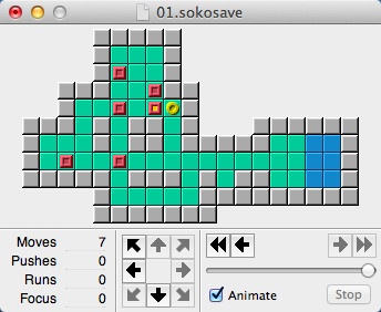 SokoSave 0.1 : Gameplay Window