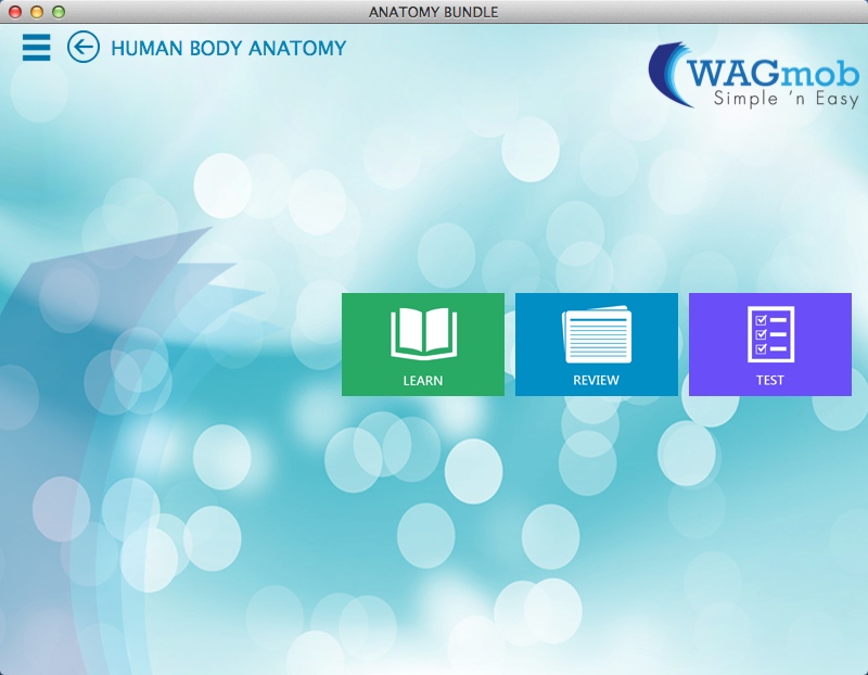 Anatomy Bundle by WAGmob 2.0 : Selecting Activity Type