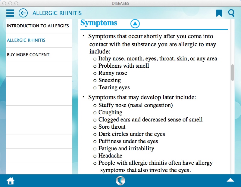 Diseases 1.0 : Studying Symptoms